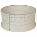 Dixon Replacement Pipe Sleeve, For Use with 4 in Pipe Size Hangers, 30DegF, Polypropylene 13PV-400